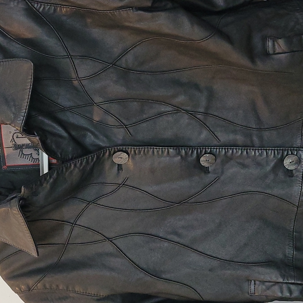 Real leather Jacker - Picture 3 of 5